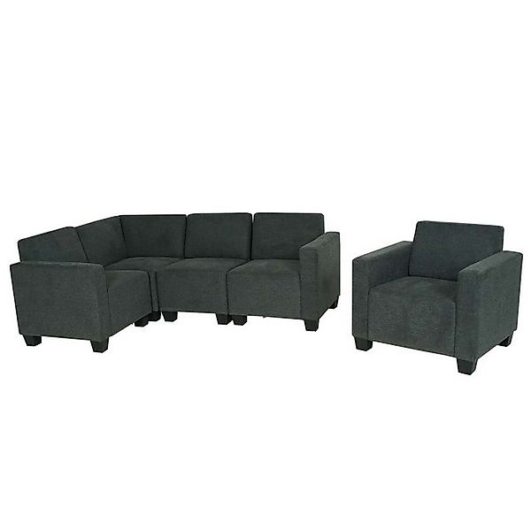 MCW Sofa Moncalieri-4-1-S, Set 5 Teile, Maximale Belastbarkeit pro Sitzplat günstig online kaufen