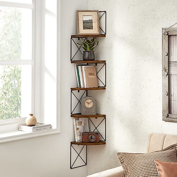VASAGLE Eckregal, Bücherregal, 5 Ebenen,20 x günstig online kaufen