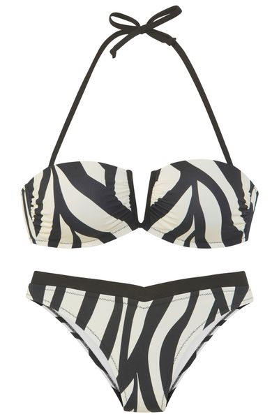 French Connection Bandeau-Bikini Louise V-förmige Schnalle günstig online kaufen