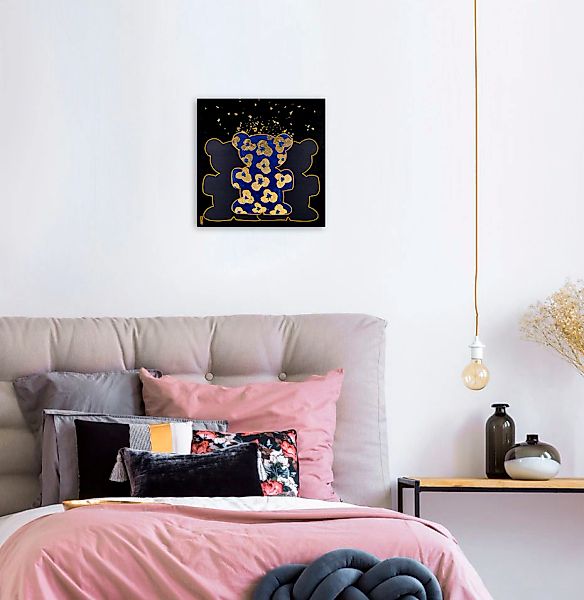 queence Leinwandbild »Bears X«, Bär-Bären-Kunst, (1 St.), Premium-Leinwands günstig online kaufen