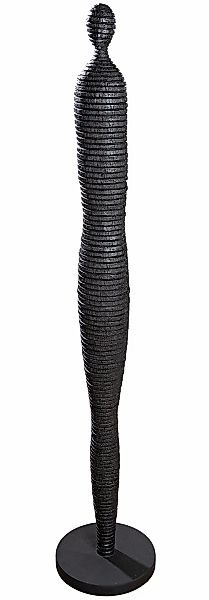 Casablanca by Gilde Dekofigur "Skulptur groß Lorient schwarz" günstig online kaufen