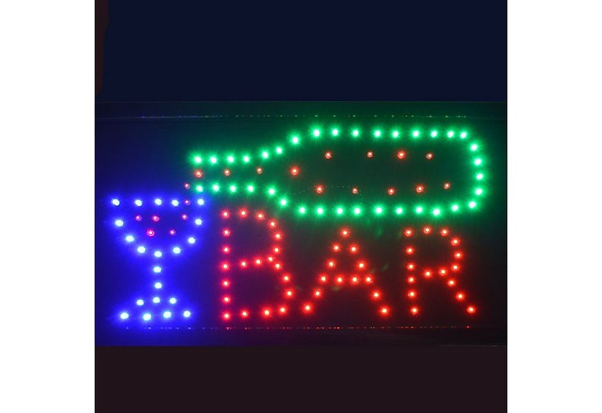 vevendo Beleuchtetes Fensterbild LED Schild Display Werbung Leuchte Reklame günstig online kaufen