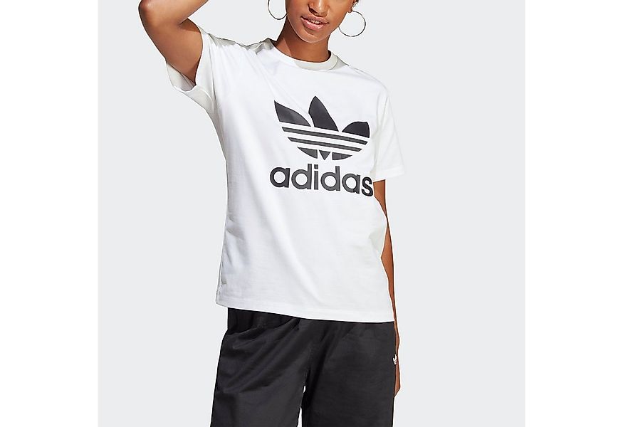 adidas Originals T-Shirt ADICOLOR CLASSICS TREFOIL Kurzarm, aus Baumwolle m günstig online kaufen