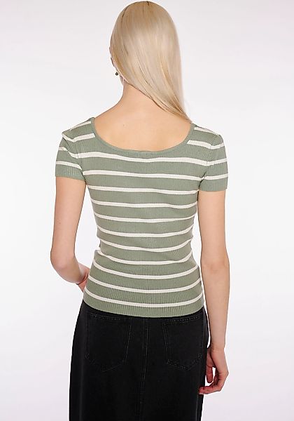 HaILY’S Kurzarmpullover "SS V SK Ky44ra" günstig online kaufen