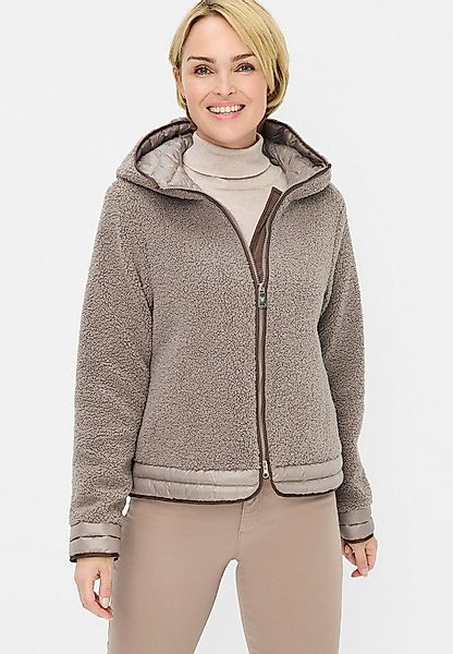 Fuchs Schmitt Plüschjacke mit Kapuze günstig online kaufen