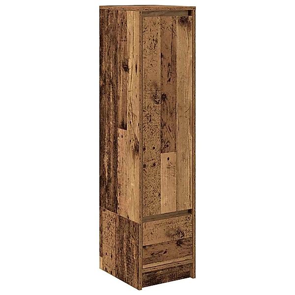 vidaXL Highboard Altholz-Optik 29,5x34x119,5 cm Holzwerkstoff 861659 günstig online kaufen