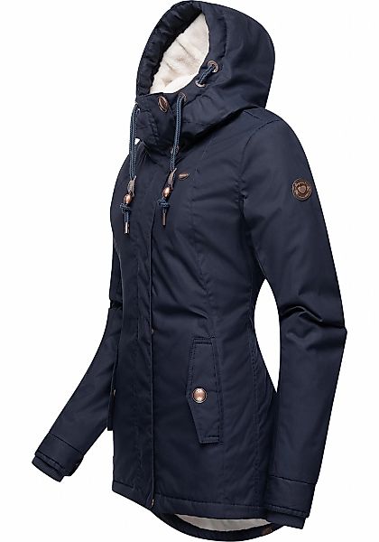 Ragwear Winterjacke "Monade" mit Kapuze Damen Winterparka mit Kapuze und m. günstig online kaufen