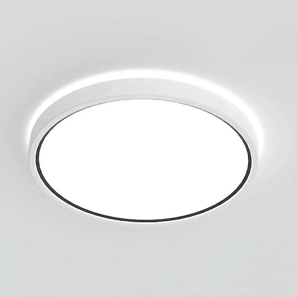 LED Deckenleuchte Noxy in Weiß 17W 1650lm IP44 günstig online kaufen