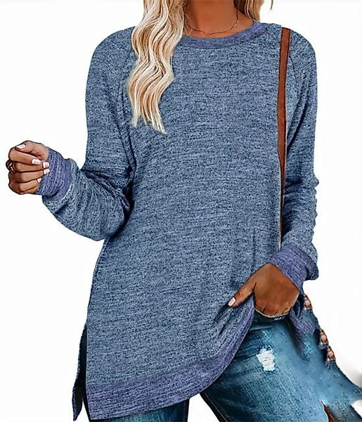 AFAZ New Trading UG Longsleeve Lockeres, lässiges Pullover-T-Shirt für Dame günstig online kaufen