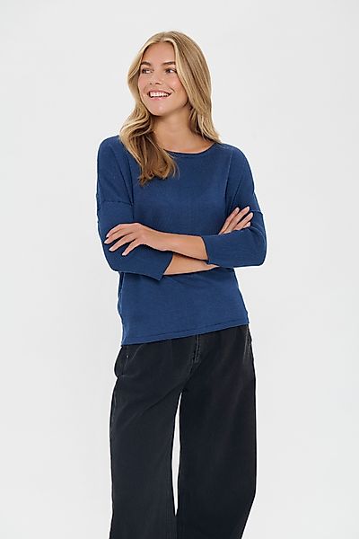 Saint Tropez Rundhalspullover A2561, MilaSZ R-Neck günstig online kaufen