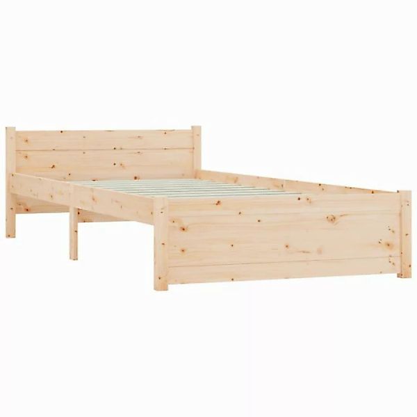 vidaXL Massivholzbett 75x190 cm 2FT6 Small Single1273918 günstig online kaufen