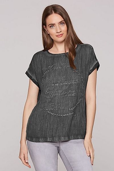 SOCCX Shirtbluse mit Glitzersteinchen günstig online kaufen