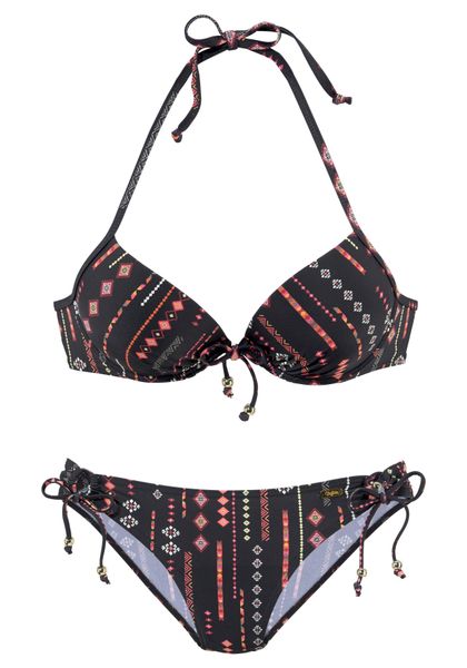 Buffalo Push-Up-Bikini mit Zierperlen günstig online kaufen