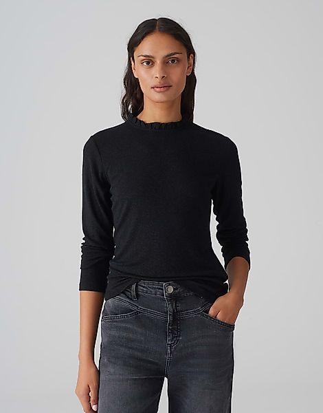 OPUS Langarmshirt Longsleeve SANBA Slim aus günstig online kaufen