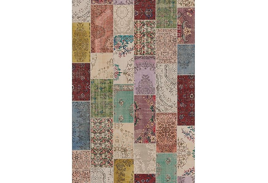 Bamyum Teppich AFRA Teppich mit Chenille-Druck, Waschbarer, Antibakteriell günstig online kaufen