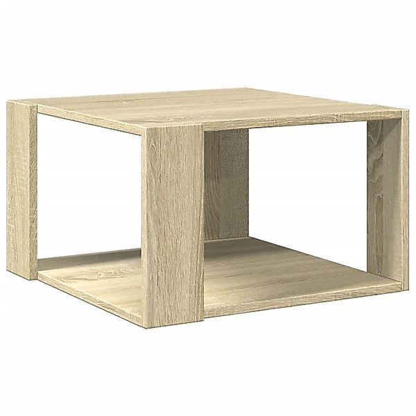 furnicato Couchtisch Sonoma-Eiche 51,5x51,5x30 cm Holzwerkstoff günstig online kaufen