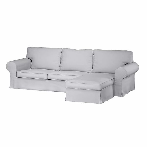 Bezug für Ektorp 2-Sitzer Sofa mit Recamiere, weiß, Ektorp 2-Sitzer Sofabez günstig online kaufen