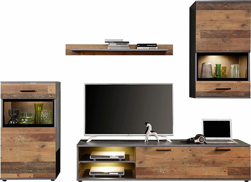 Home affaire Wohnwand "Mansfield", (4 St.) günstig online kaufen
