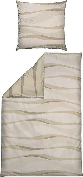Erwin Müller Bettwäsche Wendebettwäsche, Seersucker, Grafik günstig online kaufen