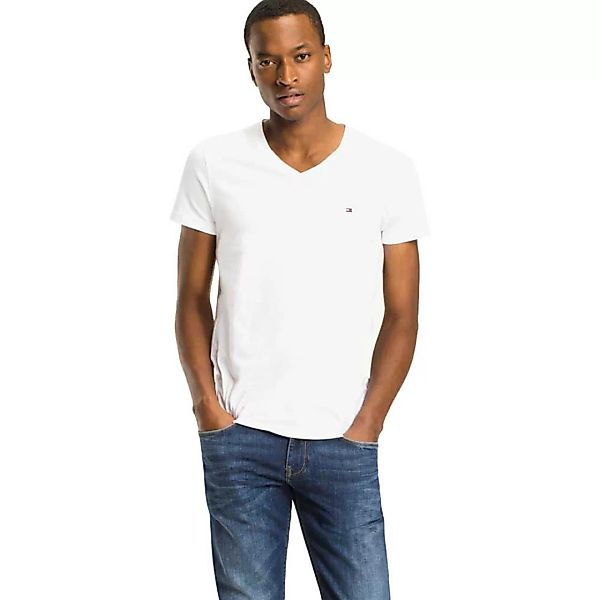 Tommy Hilfiger Core Stretch Slim Kurzärmeliges T-shirt 2XL Bright White günstig online kaufen