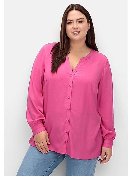 Sheego Longbluse Große Größen mit tonigen günstig online kaufen
