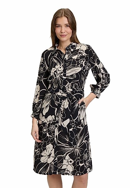 Betty Barclay Hemdblusenkleid "Betty Barclay Damen Hemdblusenkleid mit Bind günstig online kaufen
