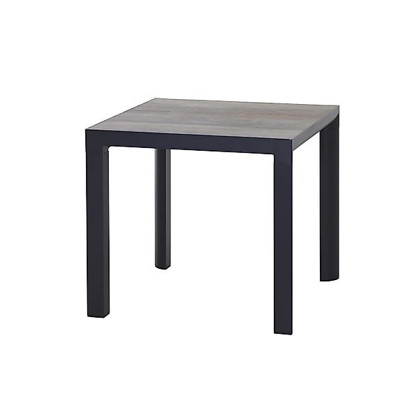 Siena Garden Gartentisch Silva Rechteckig Washed Grau 80 cm x 80 cm günstig online kaufen
