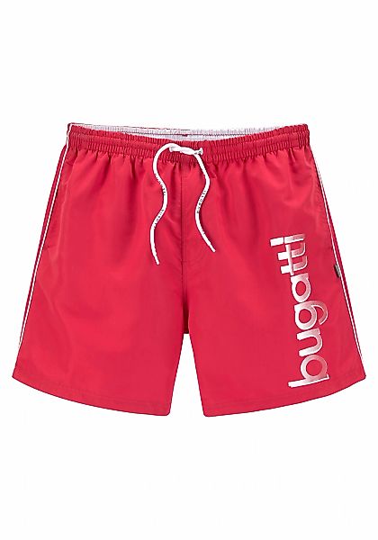 bugatti Badeshorts "Giovanni", mit großem Logoprint auf dem linken Bein günstig online kaufen