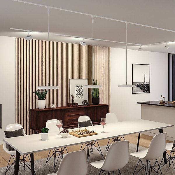 Paulmann URail LED-Pendelleuchte Hildor, weiß, 4.000K günstig online kaufen