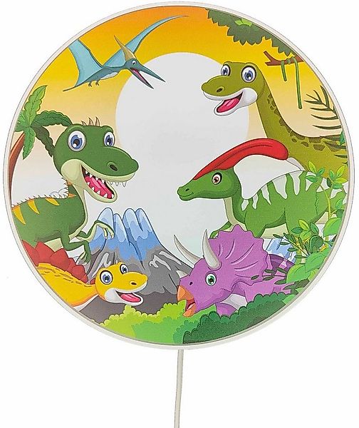 niermann Wandleuchte Dinos, ohne Leuchtmittel, bruchsicheres Gehäuse günstig online kaufen