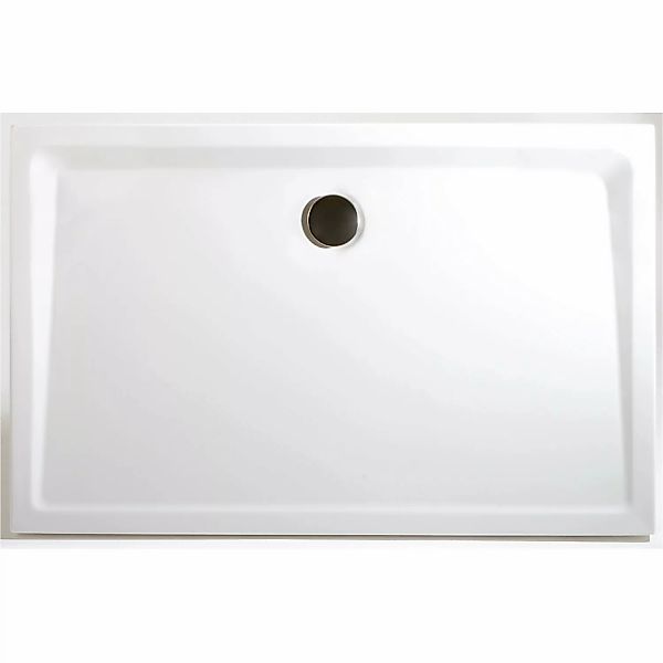 Schulte Duschwannen-Set Extraflach Rechteck 90 cm x 80 cm Alpinweiß günstig online kaufen