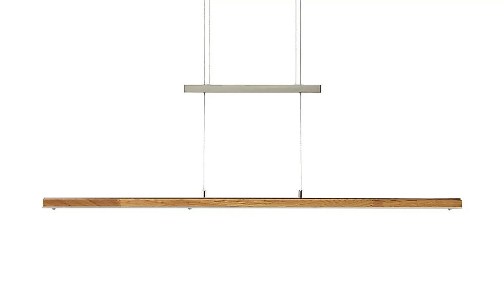 LED-Pendelleuchte  1-flammig  Eiche natur   ¦ holzfarben ¦ Maße (cm): B: 12 günstig online kaufen