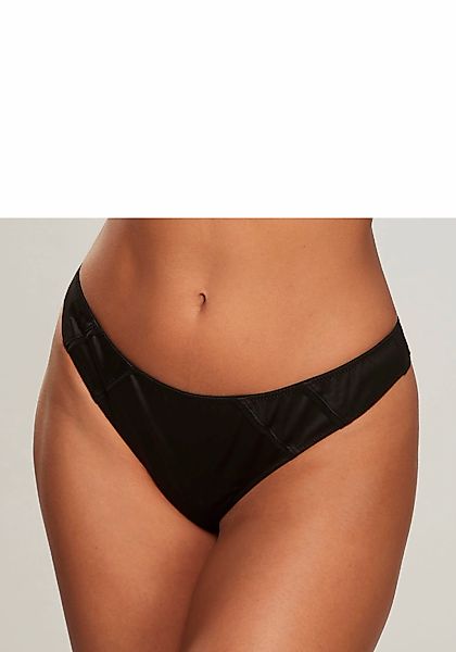 petite fleur gold String mit edlem Bänderdetail und Ringaccessoire aus Sati günstig online kaufen