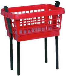 Lockweiler Wäschekorb Kunststoff, mit Füßen, 45 Liter günstig online kaufen