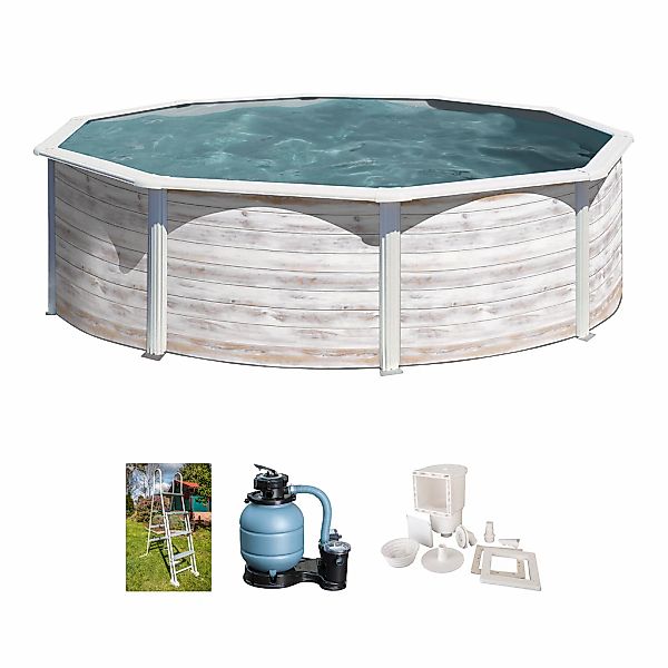 Gre Rundpool "Finlandia" Höhe 120 cm, in versch. Größen erhältlich günstig online kaufen