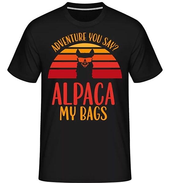 Alpaca Adventure You Say · Shirtinator Männer T-Shirt günstig online kaufen