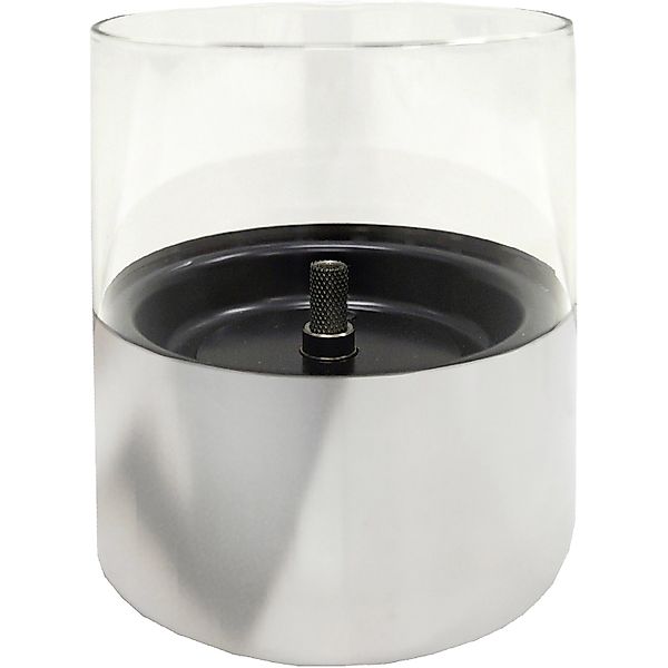 Tenderflame Tischfeuer Lilly Silber Glas 250 ml günstig online kaufen