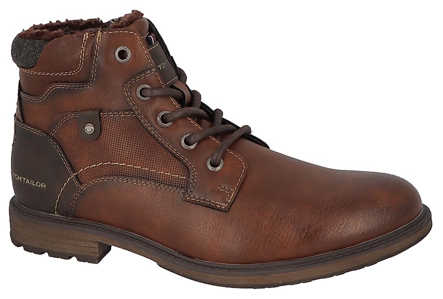 TOM TAILOR Winterboots mit Logoschriftzügen, Weite günstig online kaufen