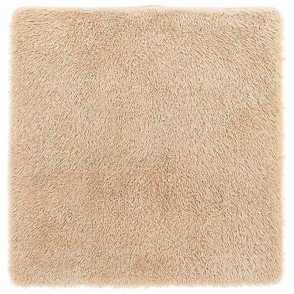 vidaXL Teppich Shaggy Hochflor NAVARRA Beige 200x200 cm Polyester 4102877 günstig online kaufen