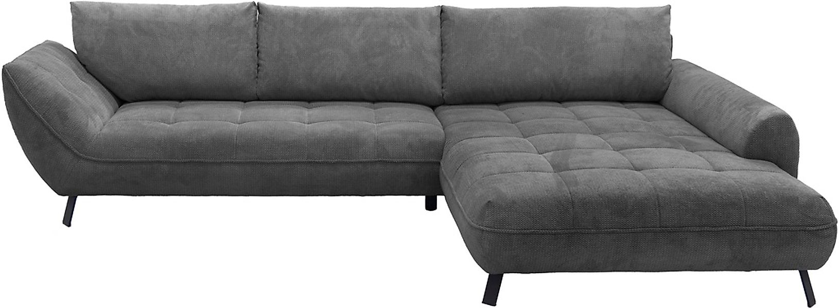 exxpo - sofa fashion Ecksofa »Biarritz modern und elegantes Mega Sofa mit t günstig online kaufen