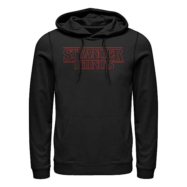 Netflix - Stranger Things - Logo Stranger Red Outline - Unisex Hoodie günstig online kaufen