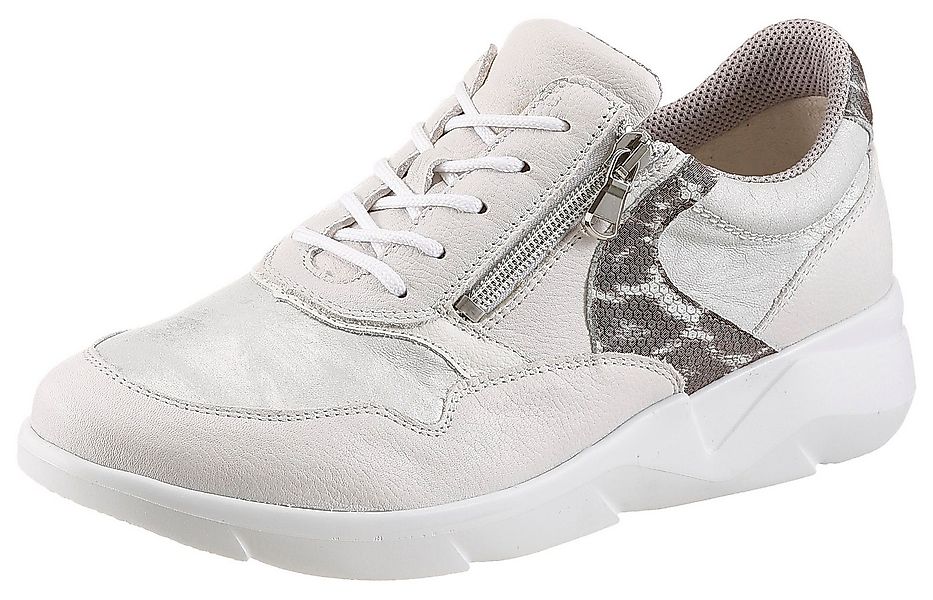 Waldläufer K-FUNKY Sneaker Schnürschuh, Komfortschuh mit seitlichem Reißver günstig online kaufen