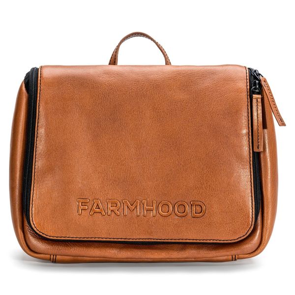 Farmhood Kulturbeutel Memphis, Leder günstig online kaufen