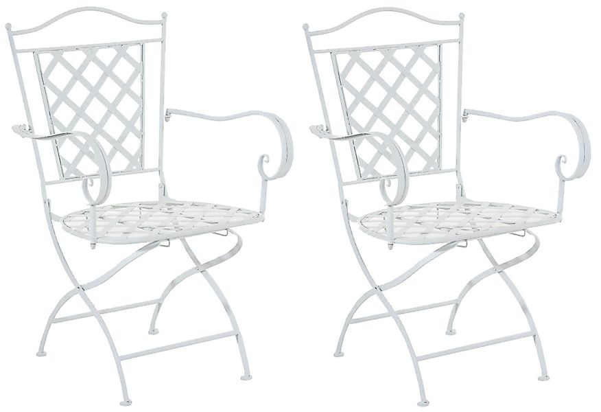 CLP Gartenstuhl Adara (2er Set), handgefertigter günstig online kaufen