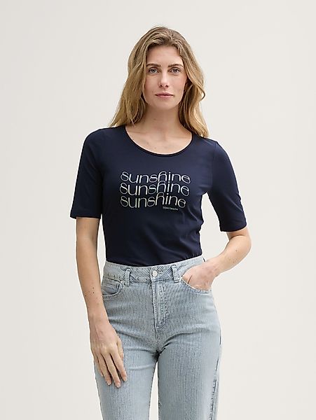 TOM TAILOR T-Shirt T-Shirt mit Print günstig online kaufen