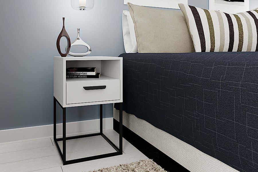KONSIMO® Nachttisch RECTUS Nachtschrank, Modern, hergestellt günstig online kaufen