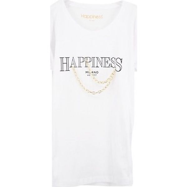 Happiness  T-Shirts & Poloshirts Wunderschone T-Shirt-Ketten weiss  HAPSPLD günstig online kaufen