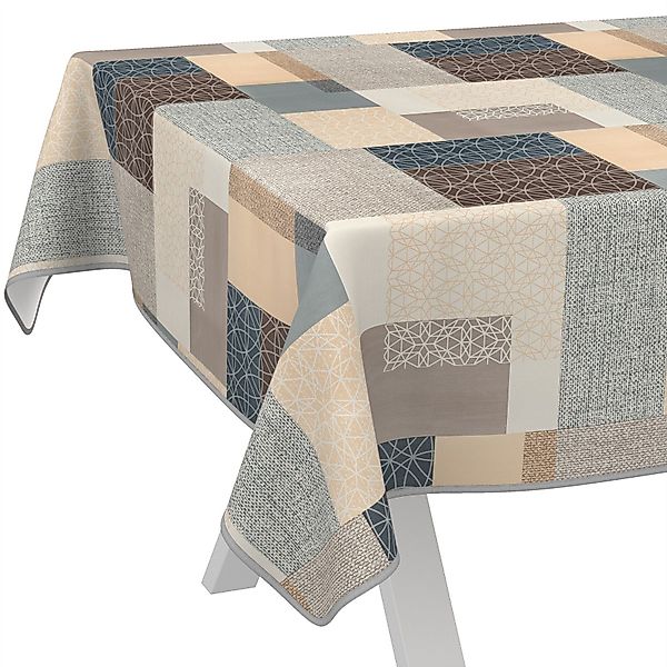 ANRO Tischdecke Wachstuch abwaschbar Mirka Tischwäsche günstig online kaufen