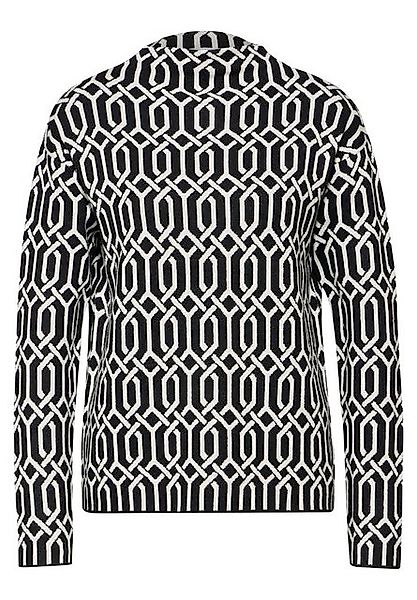 STREET ONE Jacquardpullover STREET ONE / Da.Strick / EOS_graphical jacquard günstig online kaufen