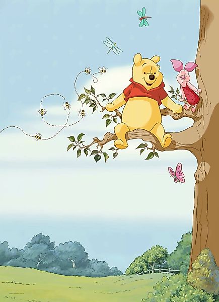 Komar Fototapete Winnie Pooh Tree  184 x 254 cm günstig online kaufen